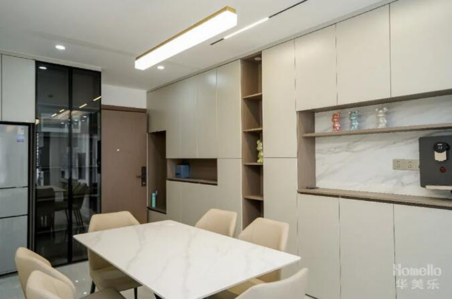 95㎡簡約風三居室，超實用橫廳布局，讓生活有節奏又舒適